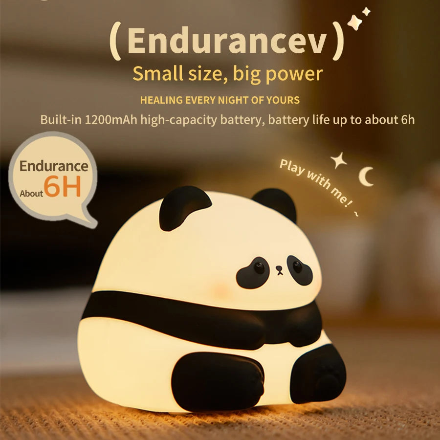 Luuiz Glowing Panda Night Light
